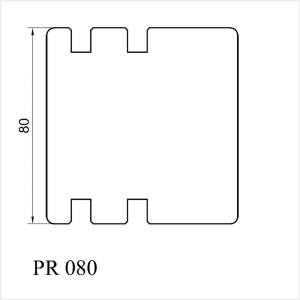 Fenstermaxx24 – Softline 78 Rahmenverbreiterung 80 mm PR080
