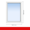 Fenstermaxx24, Drutex, Fenster-1-flg-100-120-cm