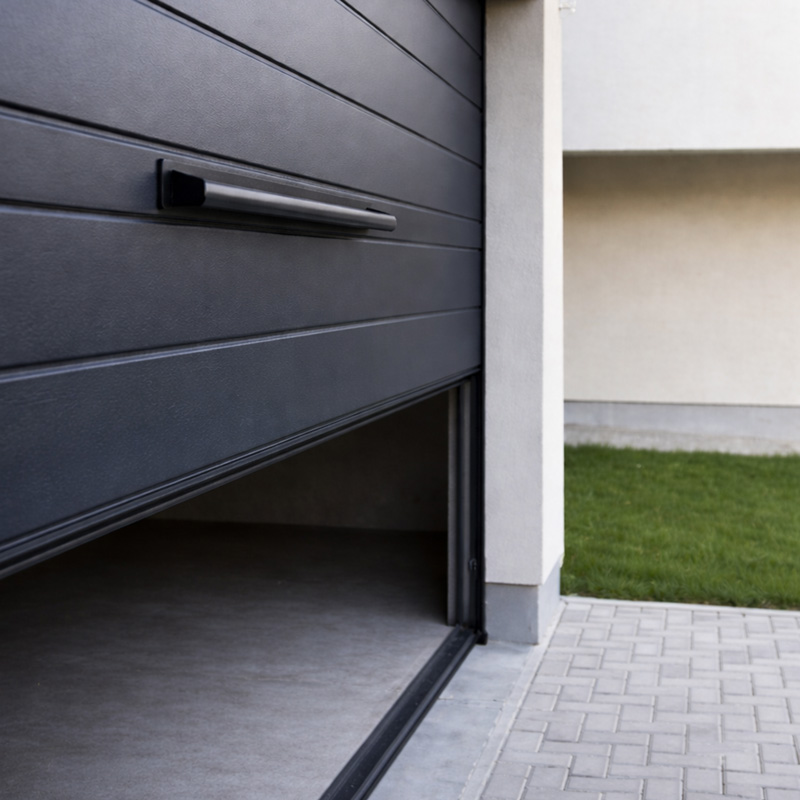 Fenstermaxx24, Sektionaltor manuell geöffnet