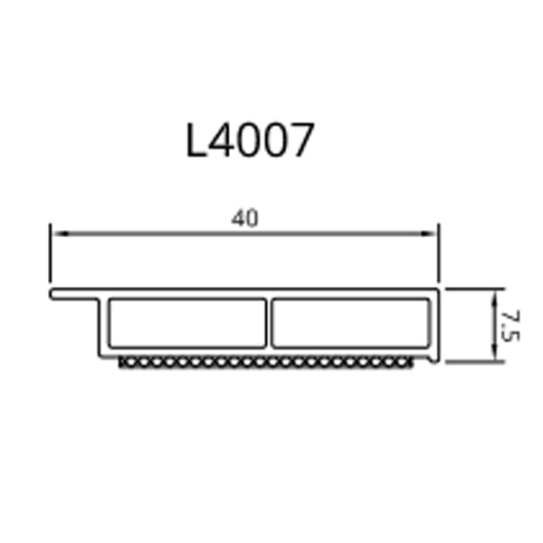 Fenstermaxx24 – deckleiste 40 mm 1 161 2