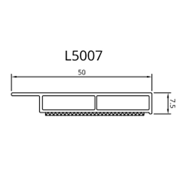 Fenstermaxx24 – deckleiste 50 mm 1 162