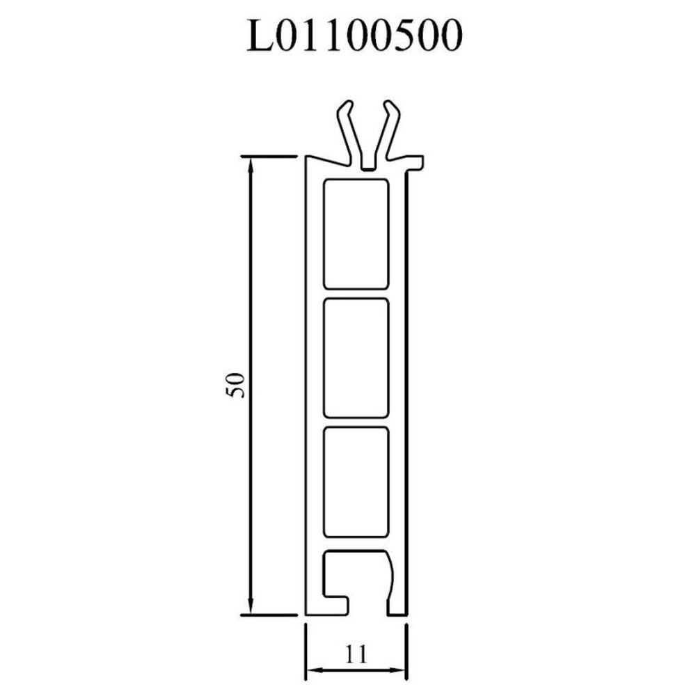 Fenstermaxx24 – drutex iglo 5 anschlussprofil 50mm l01100500