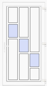 Fenstermaxx24 – nebeneingangstuer modell 11