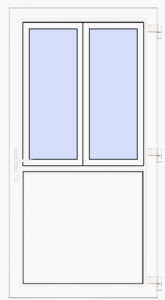 Fenstermaxx24 – nebeneingangstuer modell 13