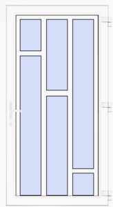 Fenstermaxx24 – nebeneingangstuer modell 14