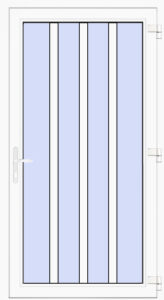 Fenstermaxx24 – nebeneingangstuer modell 18