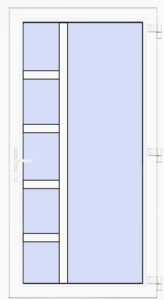 Fenstermaxx24 – nebeneingangstuer modell 22