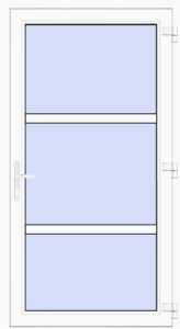 Fenstermaxx24 – nebeneingangstuer modell 23