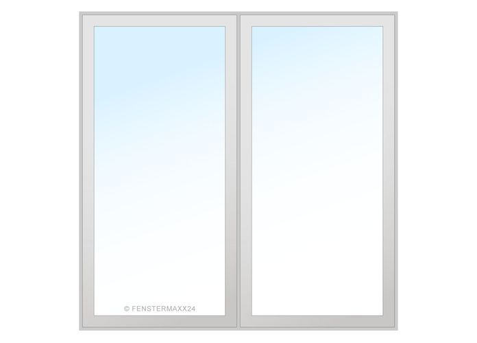 Aluplast PVC Fenster 1370 x 1380 (Gesamt mit Zusätzen: B 1370 x H 1380 ) Innen: Weiss (ohne Dekorfarbe) Aussen: Weiss (ohne Dekorfarbe)