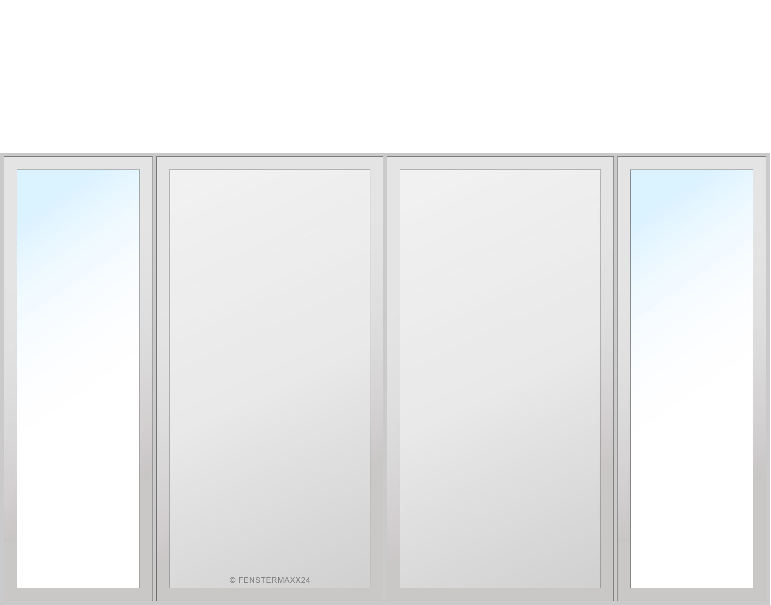 Drutex PVC Nebentür 1199 x 2200 (Gesamt mit Zusätzen: B 2599 x H 2200) Innen: Weiss (ohne Dekorfarbe) Aussen: Eiche Dunkel (2052089)
